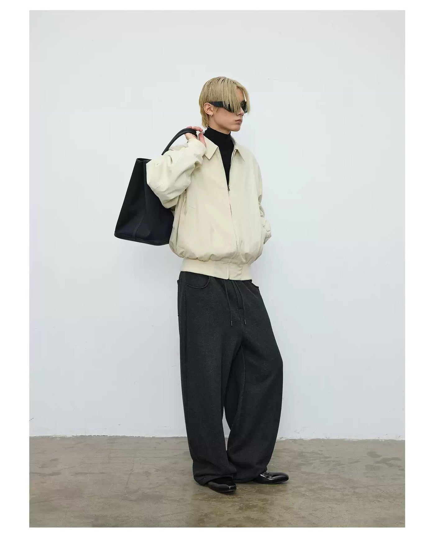 Clean Fit Bomber Jacket Korean Street Fashion Jacket By Terra Incognita Shop Online at OH Vault