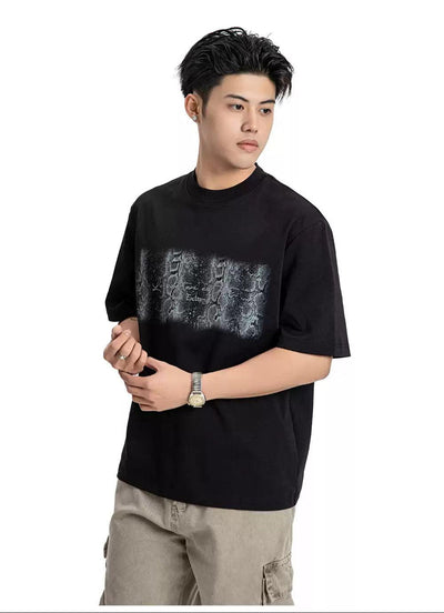 Snake Graphic Print T-Shirt Korean Street Fashion T-Shirt By Made Extreme Shop Online at OH Vault