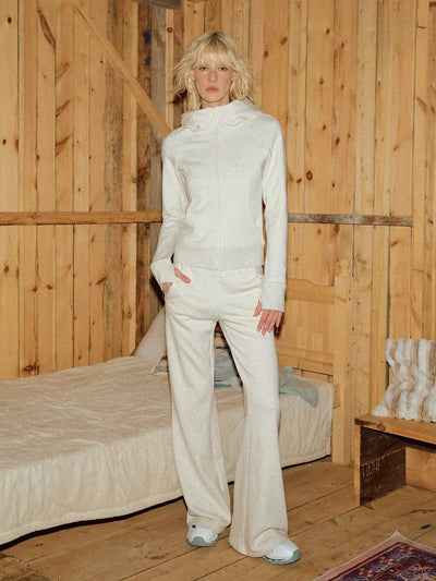 Slim Fit Hoodie & Sweatpants Set Korean Street Fashion Clothing Set By Donsmoke Shop Online at OH Vault