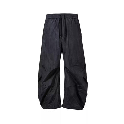 Versatile Gartered Drawstring Track Pants Korean Street Fashion Pants By Made Extreme Shop Online at OH Vault