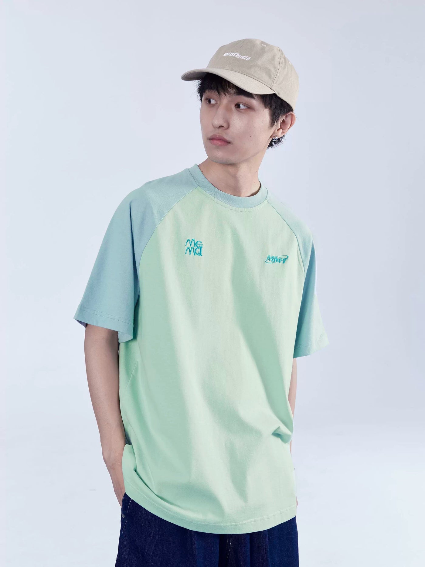 Casual Style Raglan T-Shirt Korean Street Fashion T-Shirt By Mentmate Shop Online at OH Vault