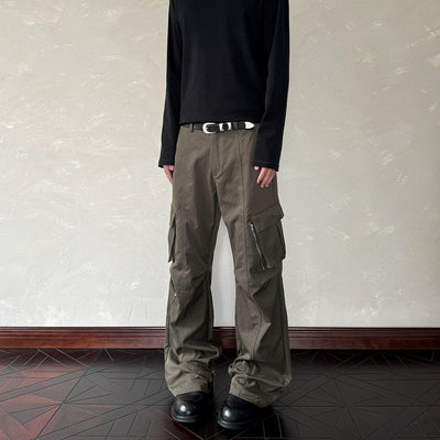 Multi Side Pockets Cargo Pants Korean Street Fashion Pants By A PUEE Shop Online at OH Vault