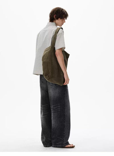 Neat Striped Buttoned Shirt Korean Street Fashion Shirt By 77Flight Shop Online at OH Vault