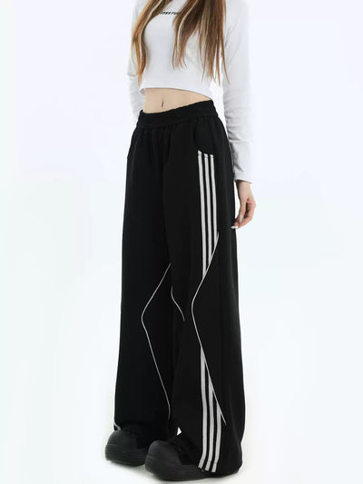 Athleisure Gartered Sweatpants Korean Street Fashion Pants By INS Korea Shop Online at OH Vault