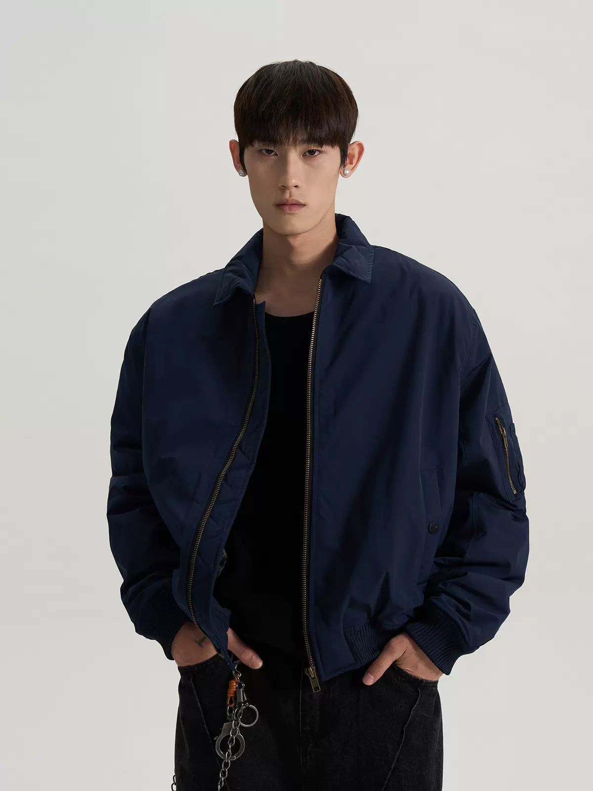 Multi-Zip Versatile Comfty Jacket Korean Street Fashion Jacket By A PUEE Shop Online at OH Vault