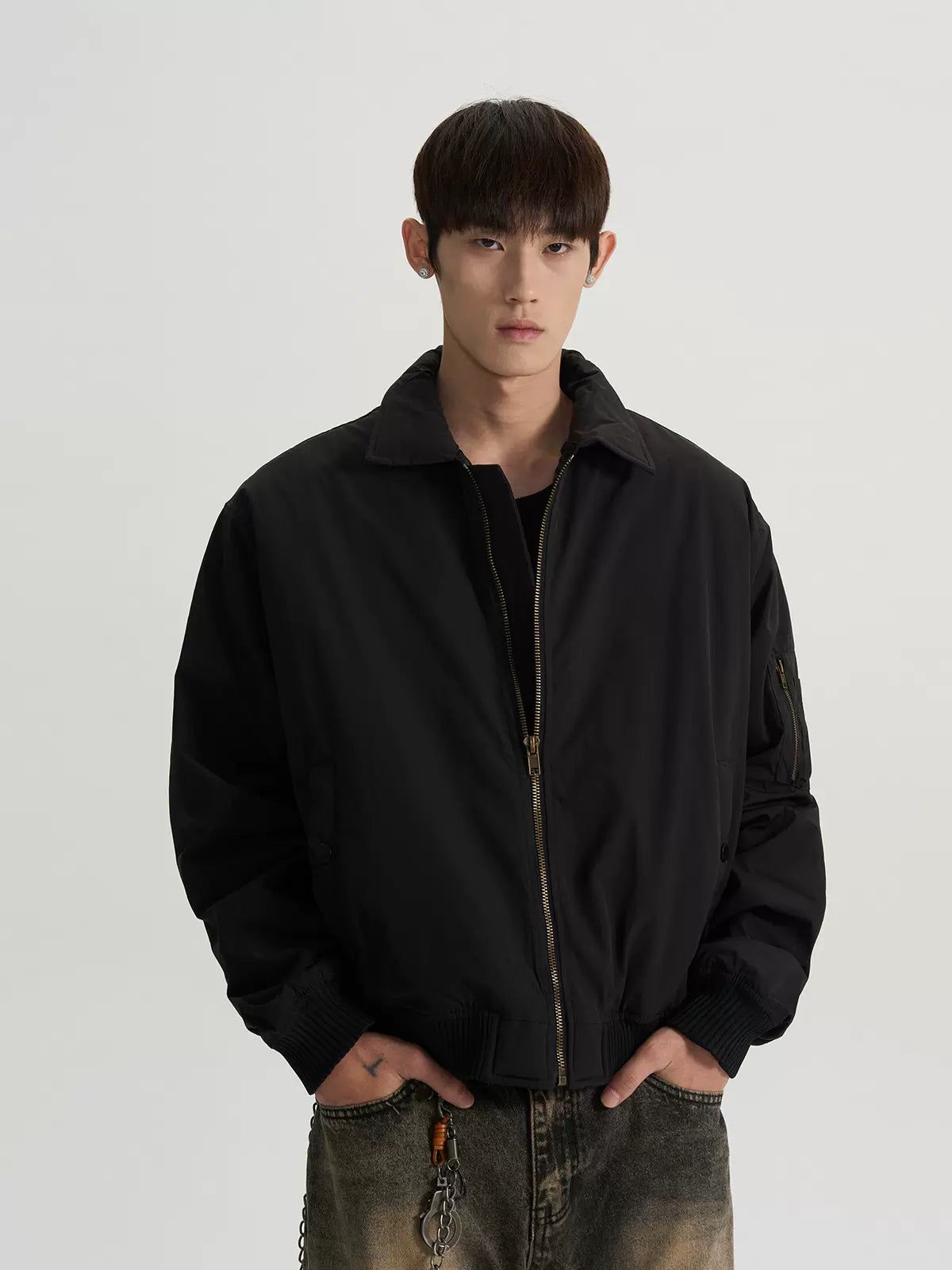 Multi-Zip Versatile Comfty Jacket Korean Street Fashion Jacket By A PUEE Shop Online at OH Vault