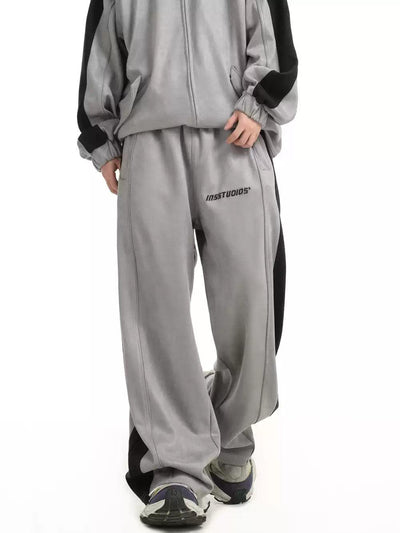 Flap Pockets Athleisure Jacket & Pants Set Korean Street Fashion Clothing Set By INS Korea Shop Online at OH Vault