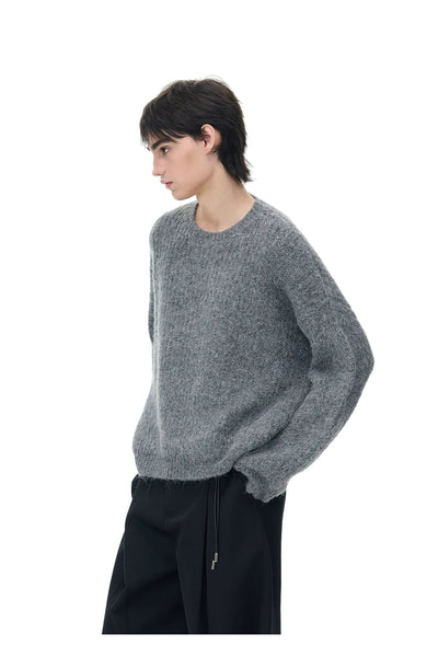 Basic Cozy Round Neck Sweater Korean Street Fashion Sweater By Terra Incognita Shop Online at OH Vault