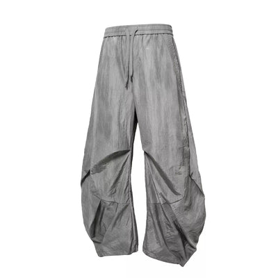 Versatile Gartered Drawstring Track Pants Korean Street Fashion Pants By Made Extreme Shop Online at OH Vault