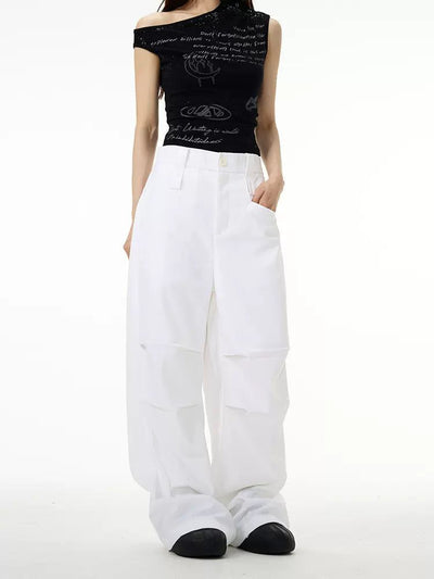 Plain Color Comfty Pants Korean Street Fashion Pants By 77Flight Shop Online at OH Vault