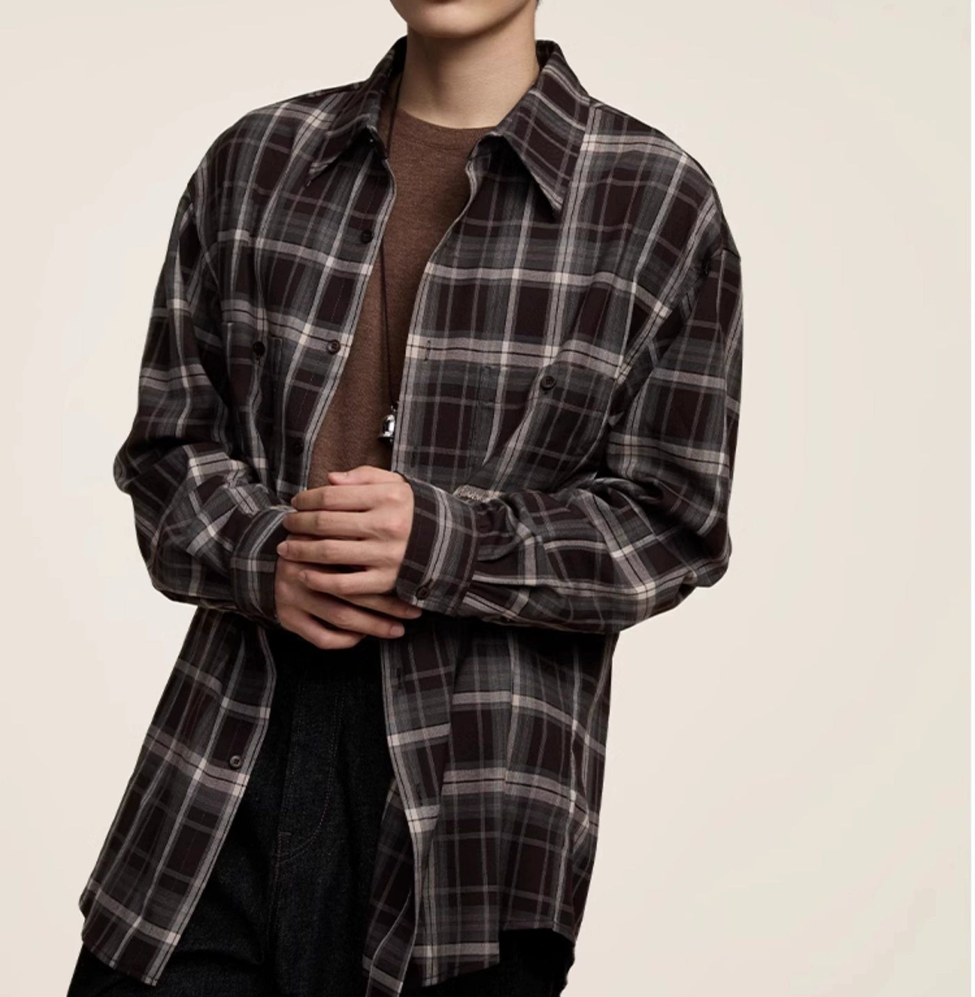 Vintage Plaid Versatile Shirt