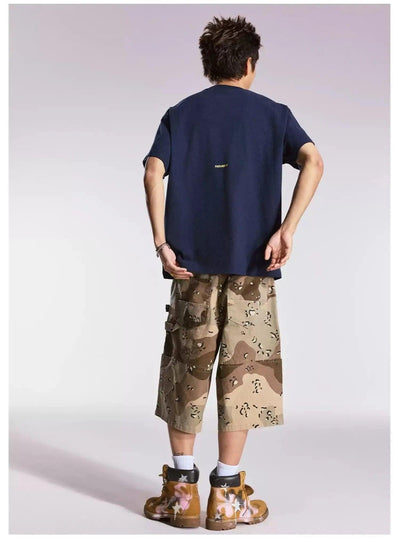 Flipped Text Print T-Shirt Korean Street Fashion T-Shirt By Remedy Shop Online at OH Vault