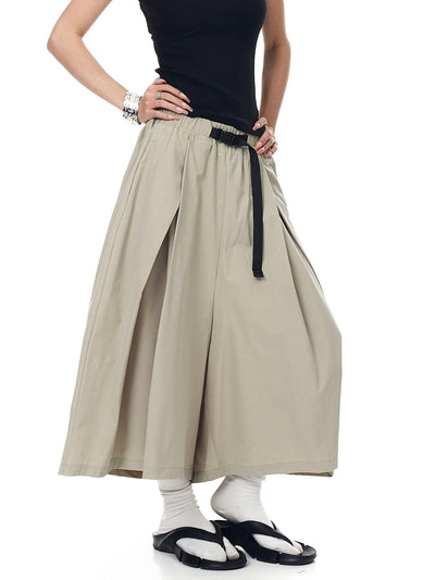 Strap Belt Loose Fit Shorts Korean Street Fashion Shorts By Blacklists Shop Online at OH Vault