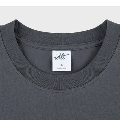 Basic Loose Spliced T-Shirt Korean Street Fashion T-Shirt By IDLT Shop Online at OH Vault