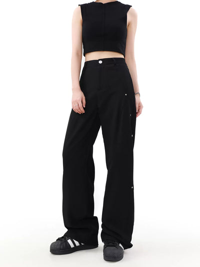 Scattered Minimal Stars Pants Korean Street Fashion Pants By Mr Nearly Shop Online at OH Vault