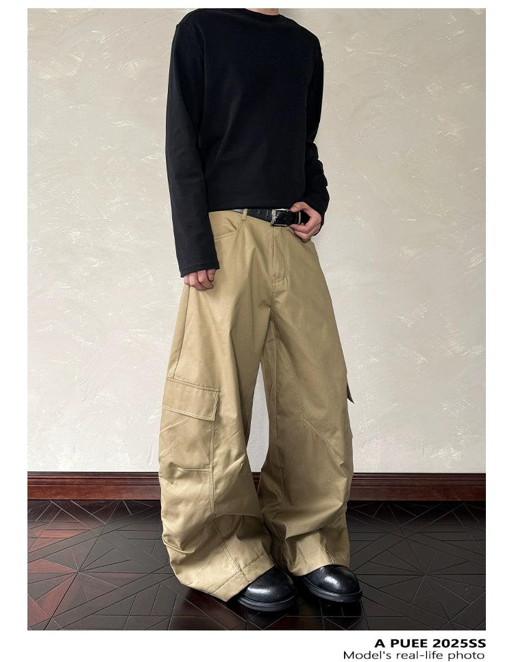 Big Pocket Wide Cut Cargo Pants