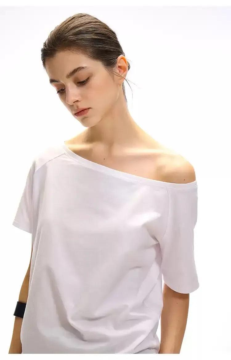 Off Shoulder Plain Color Blouse Korean Street Fashion Blouse By Country Moment Shop Online at OH Vault