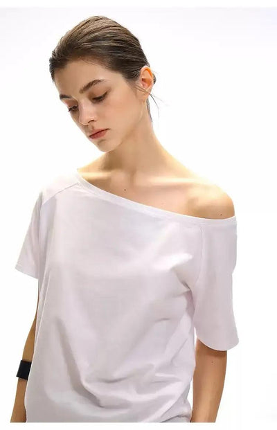 Off Shoulder Plain Color Blouse Korean Street Fashion Blouse By Country Moment Shop Online at OH Vault
