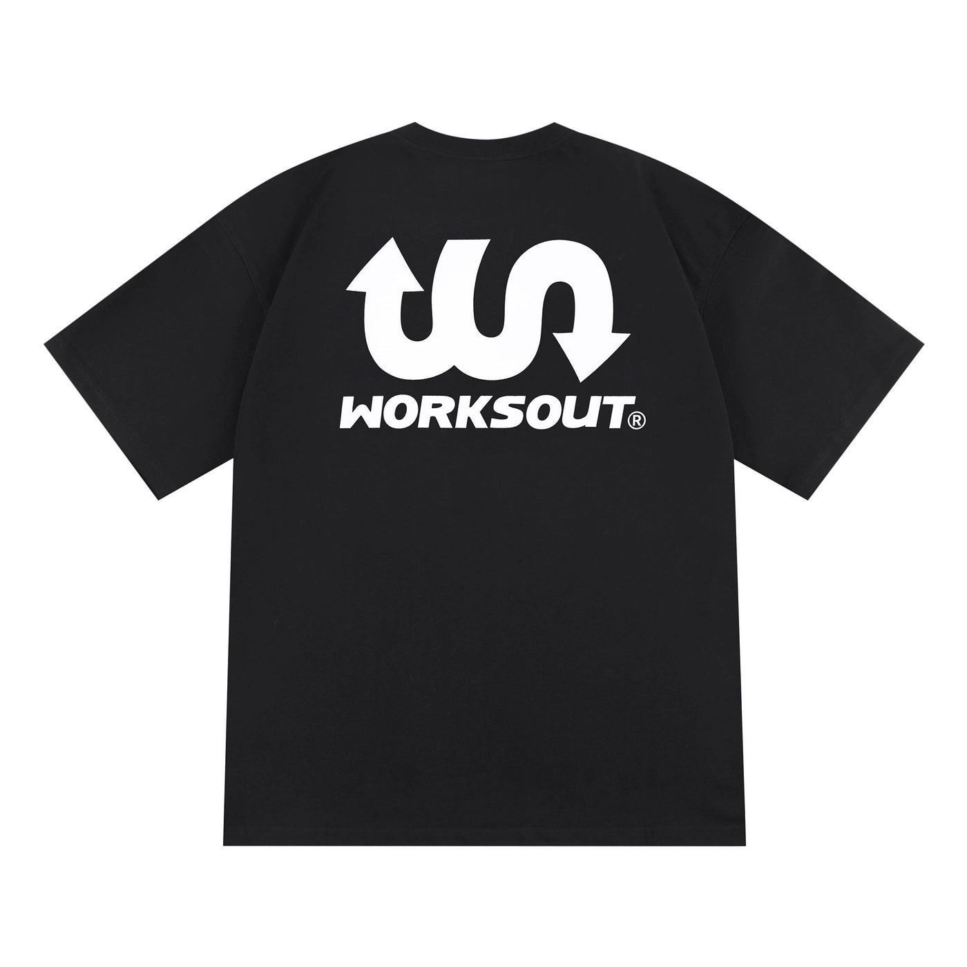 Casual Solic Color T-Shirt Korean Street Fashion T-Shirt By WORKSOUT Shop Online at OH Vault