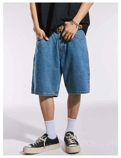 Retro Washed Denim Shorts Korean Street Fashion Shorts By Remedy Shop Online at OH Vault