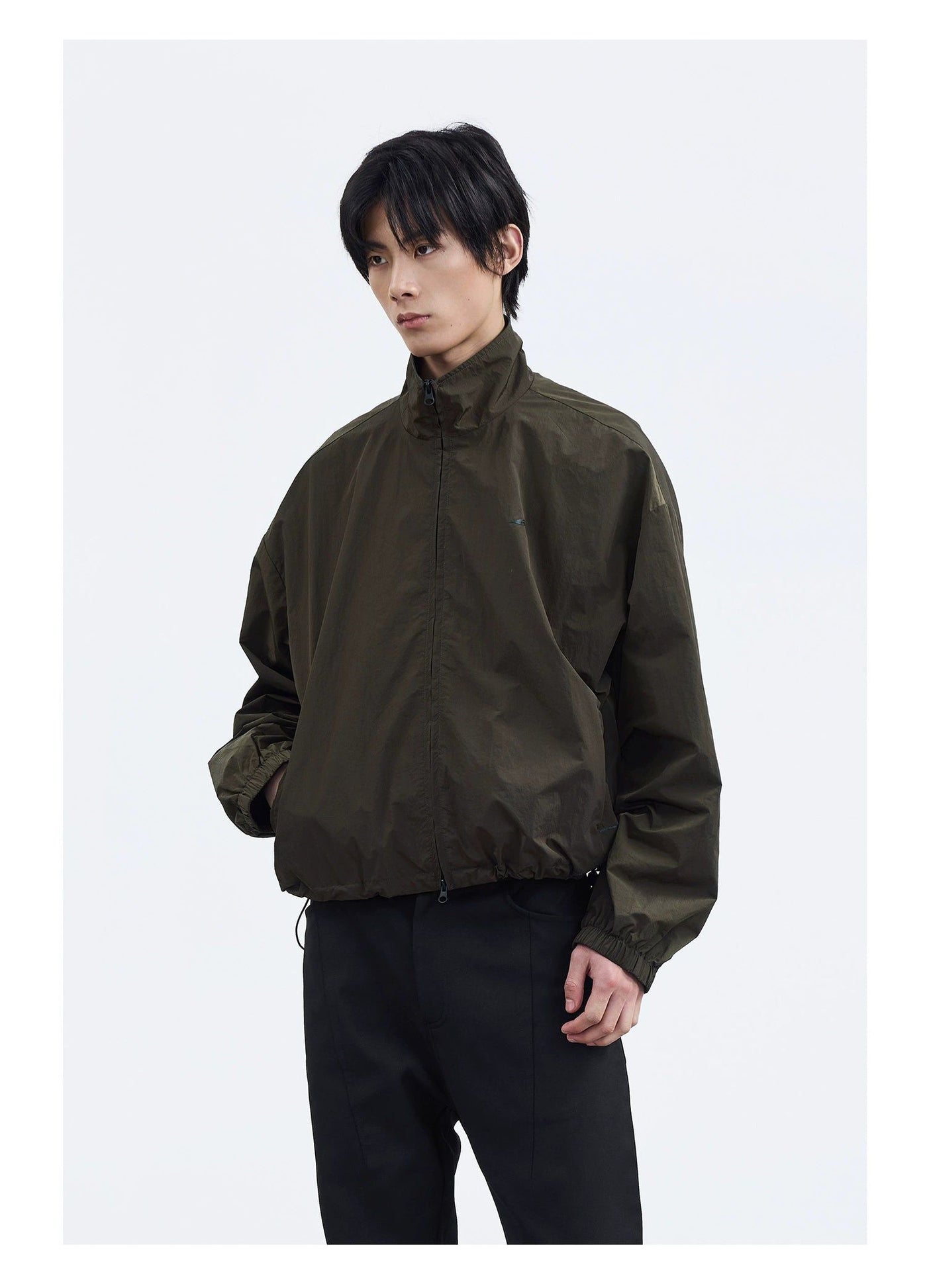 Two Zip Heads Windbreaker Jacket Korean Street Fashion Jacket By Terra Incognita Shop Online at OH Vault