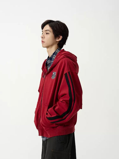 Regular Fit Side Pocket Hoodie Korean Street Fashion Hoodie By 77Flight Shop Online at OH Vault