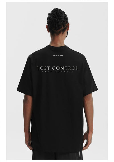 Regular Fit Logo T-Shirt Korean Street Fashion T-Shirt By Lost CTRL Shop Online at OH Vault