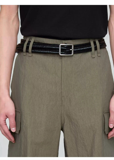 Woven Buckle Belt Korean Street Fashion Belt By Opicloth Shop Online at OH Vault