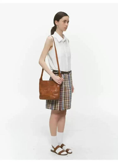 Vintage Color Plaid Skirt Korean Street Fashion Skirt By Country Moment Shop Online at OH Vault