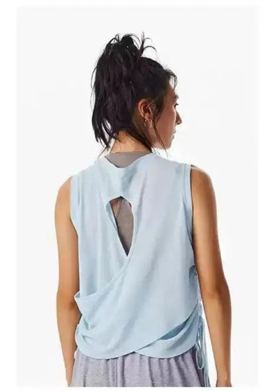 Athleisure Side Pull String Blouse Korean Street Fashion Blouse By Crying Center Shop Online at OH Vault