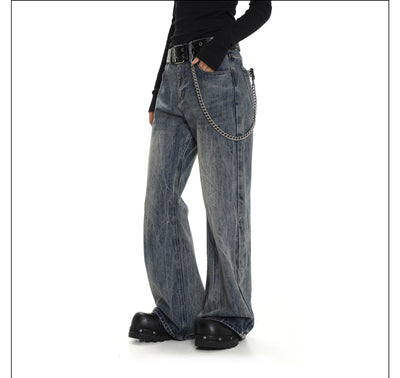 Grunged & Washed Effect Jeans Korean Street Fashion Jeans By Mason Prince Shop Online at OH Vault