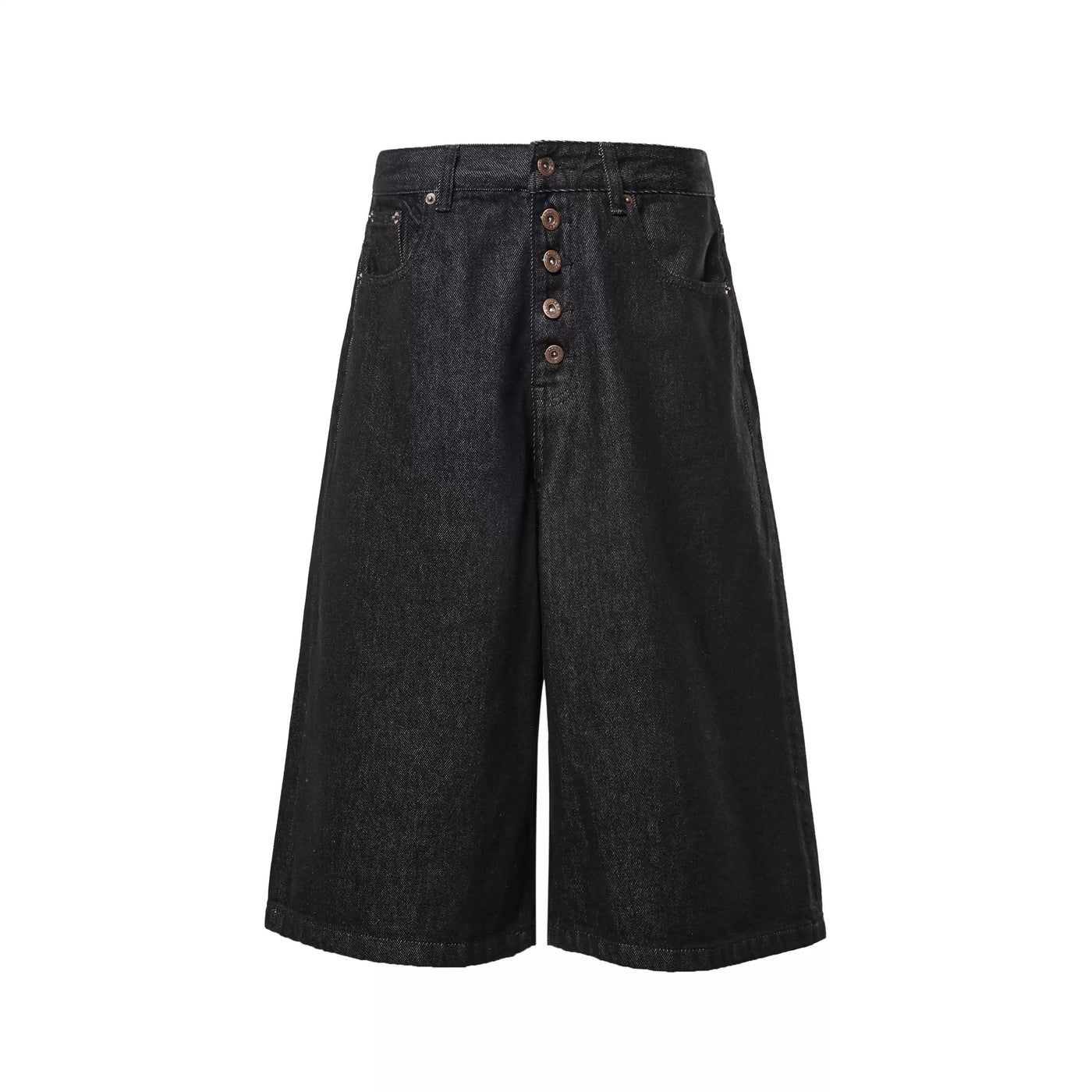 Multi-Buttons High Waist Denim Shorts Korean Street Fashion Shorts By Made Extreme Shop Online at OH Vault