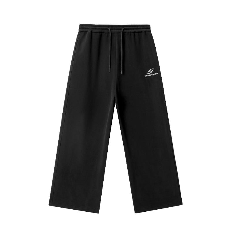 Drawstring Straight Leg Sweatpants Korean Street Fashion Pants By JHYQ Shop Online at OH Vault