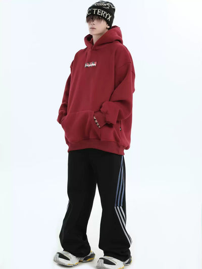 Contrast Striped Sweatpants Korean Street Fashion Pants By INS Korea Shop Online at OH Vault