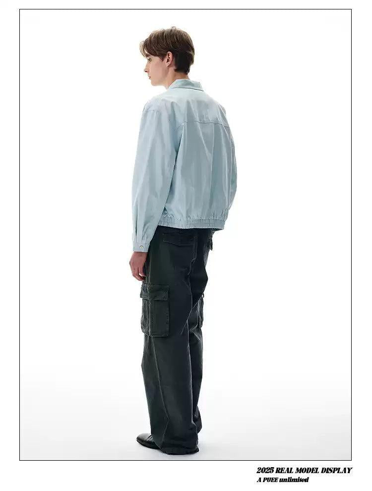 Clean Fit Ruched Hem Jacket