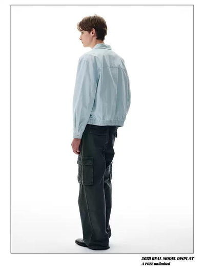 Clean Fit Ruched Hem Jacket