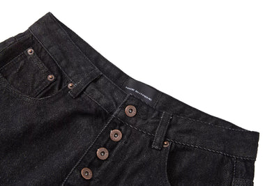 Multi-Buttons High Waist Denim Shorts Korean Street Fashion Shorts By Made Extreme Shop Online at OH Vault