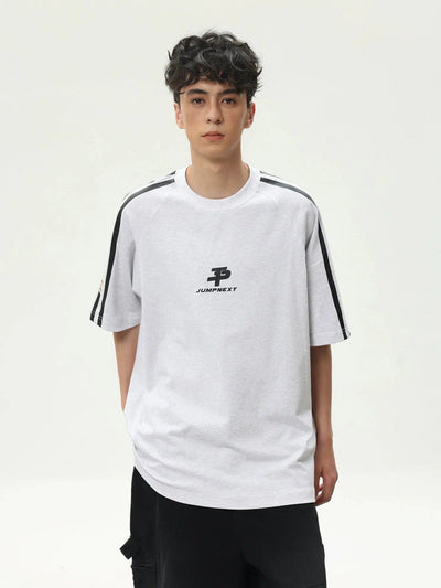 Loose Fit Casual T-Shirt Korean Street Fashion T-Shirt By Jump Next Shop Online at OH Vault