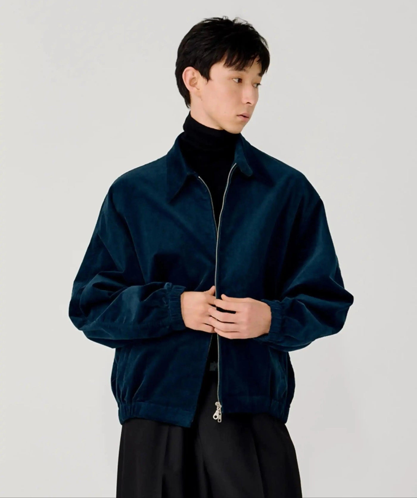 Versatile Micro Suede Jacket Korean Street Fashion Jacket By Opicloth Shop Online at OH Vault