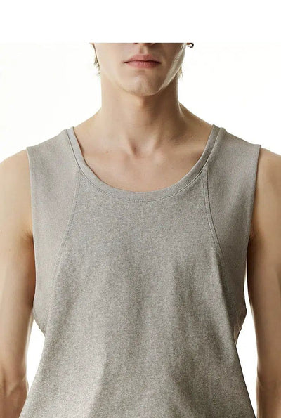 Comfty Fit Tank Top Korean Street Fashion Tank Top By Cro World Shop Online at OH Vault