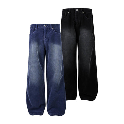 Classic Bleach Washed Jeans Korean Street Fashion Jeans By Made Extreme Shop Online at OH Vault