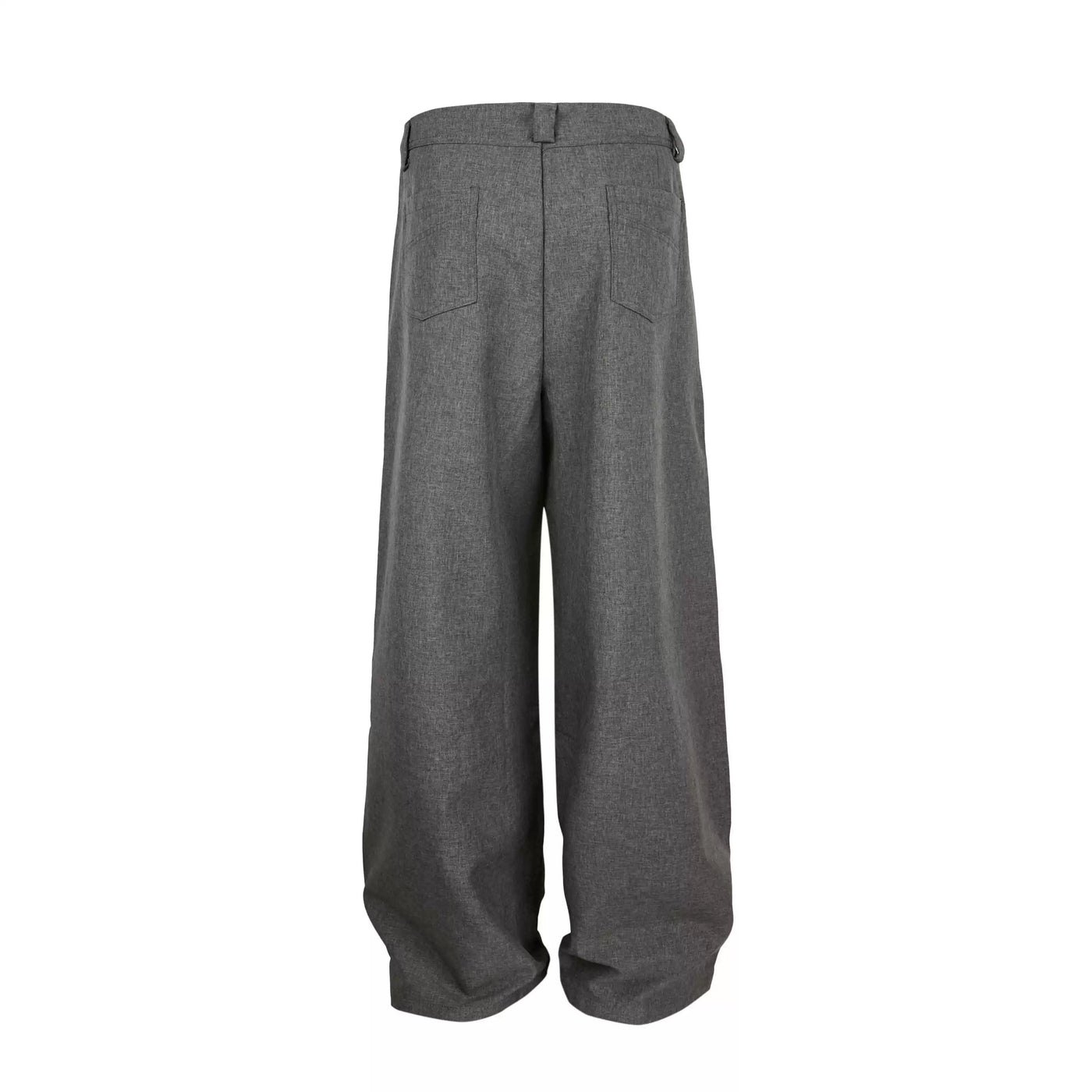 Folded Pleats Relax Fit Trousers Korean Street Fashion Trousers By Made Extreme Shop Online at OH Vault