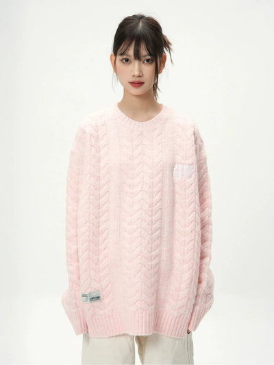 Chain Link Neat Sweater Korean Street Fashion Sweater By Jump Next Shop Online at OH Vault