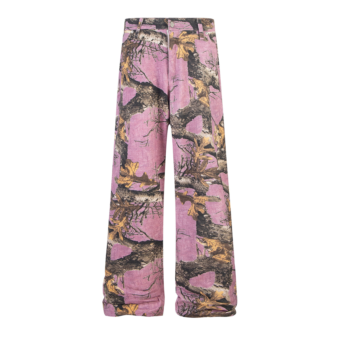 Maple Leaf & Branch Pattern Pants Korean Street Fashion Pants By Blacklists Shop Online at OH Vault