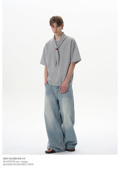 Casual Necktie T-Shirt Korean Street Fashion T-Shirt By MaxDstr Shop Online at OH Vault