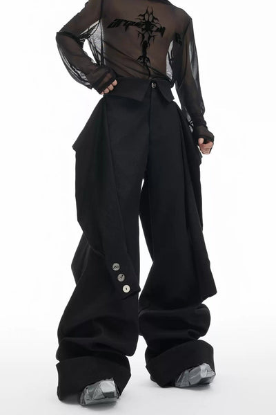 Oversized and Loose Ends Pants Korean Street Fashion Pants By Argue Culture Shop Online at OH Vault