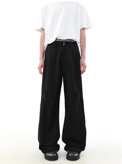 Drapey Versatile Bootcut Pants Korean Street Fashion Pants By Mr Nearly Shop Online at OH Vault