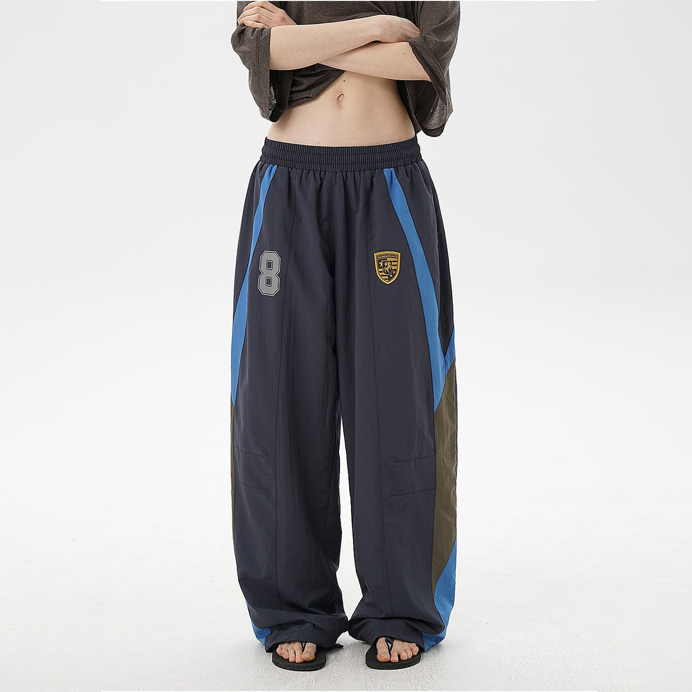 Sports Style Gartered Track Pants Korean Street Fashion Pants By Mason Prince Shop Online at OH Vault