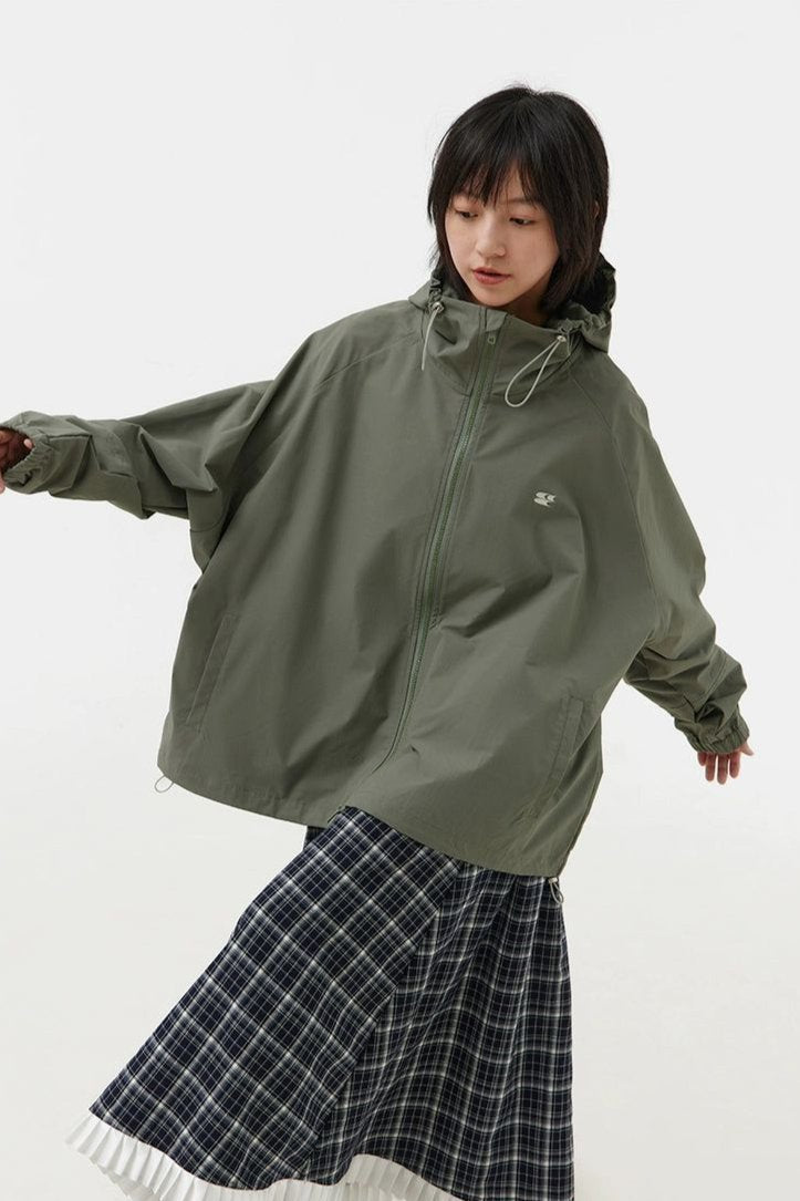 Minimal Oversized Boxy Cut Jacket Korean Street Fashion Jacket By Crying Center Shop Online at OH Vault