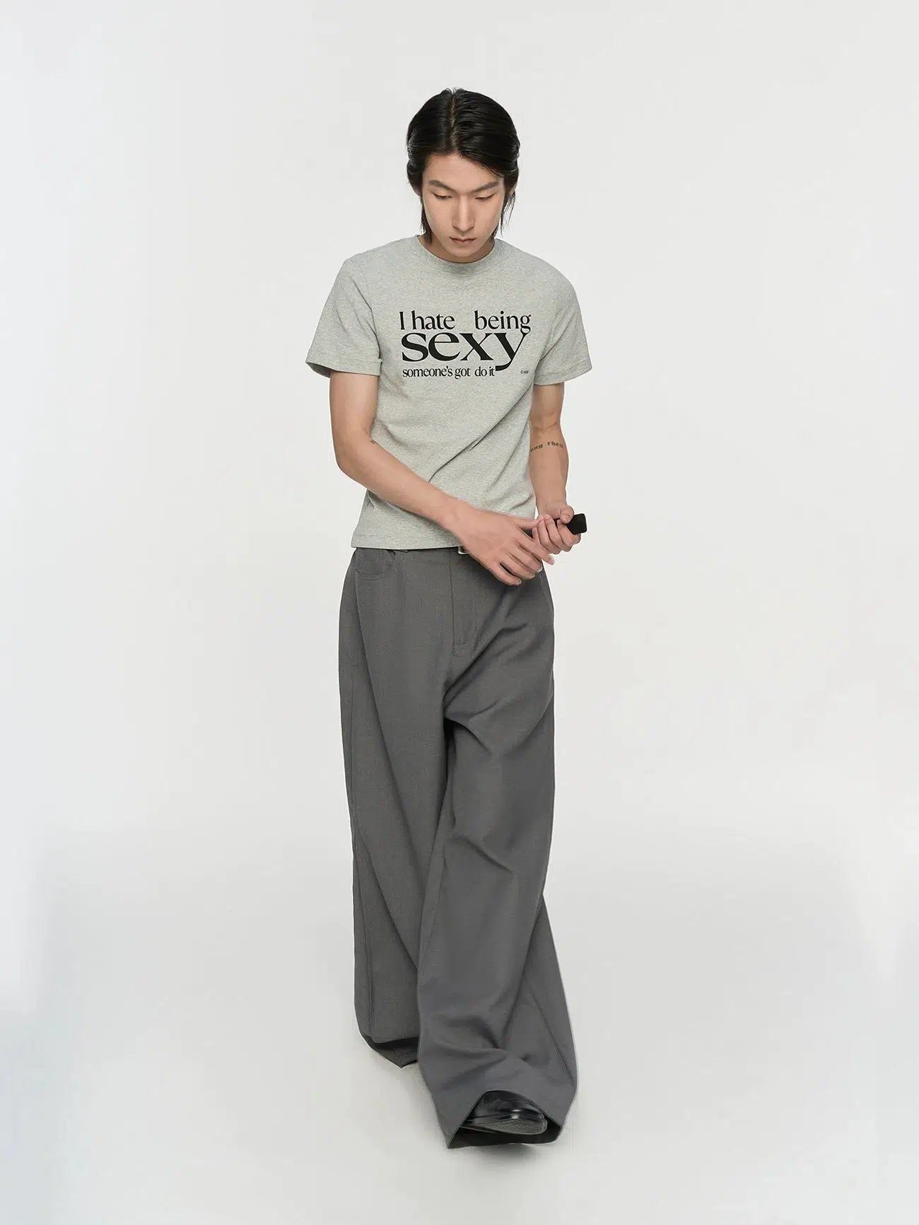Sexy Slogan T-Shirt Korean Street Fashion T-Shirt By NFAI Shop Online at OH Vault